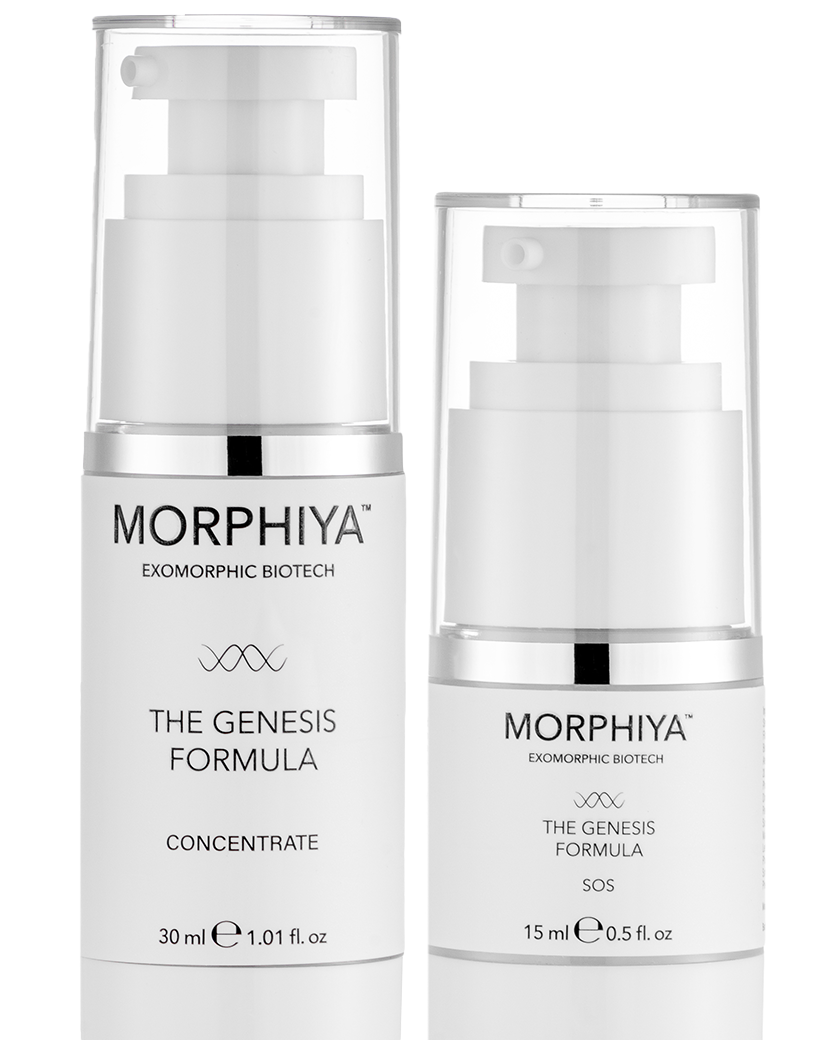 Morphiya Exosome Concentrate and SOS Cream Bundle